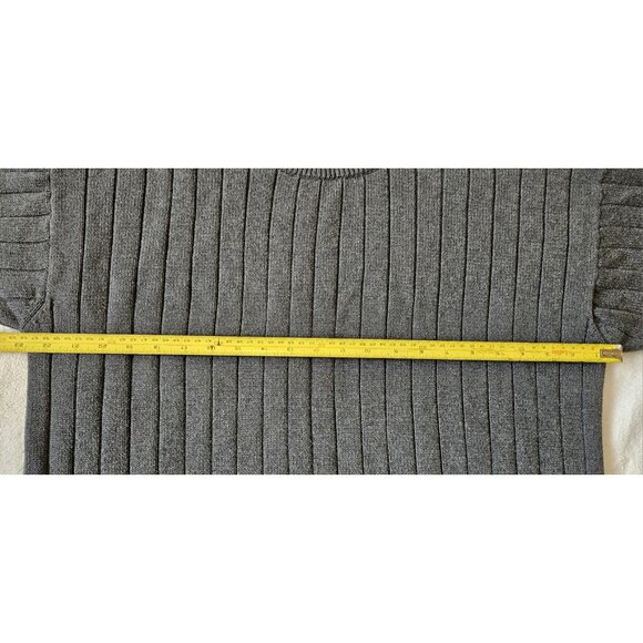 Columbia Sweater Mens Large Gray Pullover Sweatshirt Outdoors Adult 100% Cotton - Picture 6 of 10